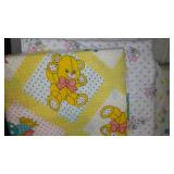 Sweatshirt, Jersey, Flannel Remnants In Covered Tote