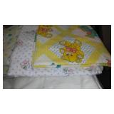 Sweatshirt, Jersey, Flannel Remnants In Covered Tote