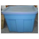 Sweatshirt, Jersey, Flannel Remnants In Covered Tote