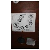 Vintage Sears Silverstone AM/FM Radio.