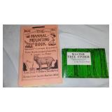 Vintage Taxidermy And Fishing Manuals And More.