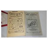 Vintage Taxidermy And Fishing Manuals And More.