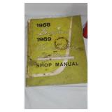 Vintage 1968/1969 Bronco Manual And Marvel Mystery Oil