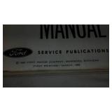 Vintage 1968/1969 Bronco Manual And Marvel Mystery Oil