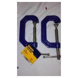 2 and 4 Inch C Clamps (4)