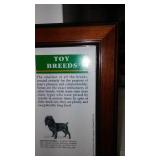 The Cycle Guide of Americas Dogs And Painting of Dog.