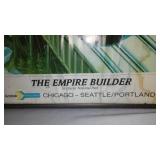 The Empire Builder in Glacial National Park. Amtrak Photo.