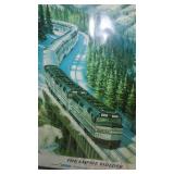 The Empire Builder in Glacial National Park. Amtrak Photo.