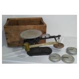 Vintage Fairbanks Cast Iron Scale.