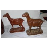 Vintage Royal Haeger Brown Vase With Flowers, and More.