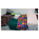 Sweatshirt, Jersey, Cotton, Polyester Blend Remnant Material in covered Tote