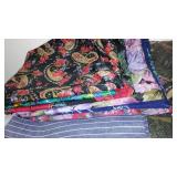 Sweatshirt, Jersey, Cotton, Polyester Blend Remnant Material in covered Tote