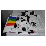 Flannel, Cotton, Some are cut for blankets, Remnant Material, in Covered Tote