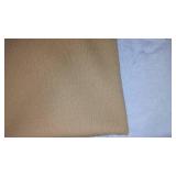 Ribbed Knit, Jersey, Remnant Material Covered Tote.