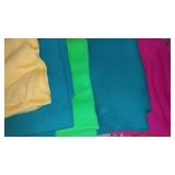 Ribbed Knit, Jersey, Remnant Material Covered Tote.