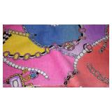 Ribbed Knit, Jersey, Remnant Material Covered Tote.