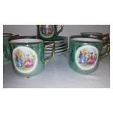 Miniature Tea Set. Signed Will George