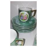 Miniature Tea Set. Signed Will George