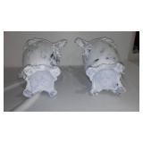 Vintage Shabby Chic Ornate White Acantus Leaves Vase, Garden Pots and more.