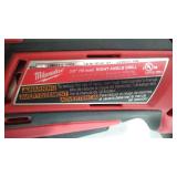 Milwaukee 18V ½ in. Hammer Drill/Driver, Jig saw, and 3/8 Right Angle Drill.