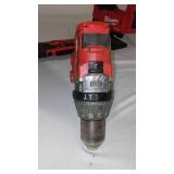 Milwaukee 18V ½ in. Hammer Drill/Driver, Jig saw, and 3/8 Right Angle Drill.
