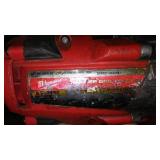 Milwaukee 18V ½ in. Hammer Drill/Driver, Jig saw, and 3/8 Right Angle Drill.