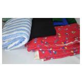 Ribbed Knit, Cotton, Jersey. Remnant Material in Covered Tote