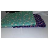 Ribbed Knit, Cotton, Jersey. Remnant Material in Covered Tote