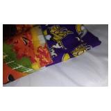 Ribbed Knit, Cotton, Jersey. Remnant Material in Covered Tote