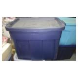 Ribbed Knit, Cotton, Jersey. Remnant Material in Covered Tote