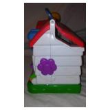 Fisher Price Barn, Melissa and Doug Barn, John Deere Tractors, and Little People.