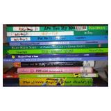 Dr. Seuss, Little Golden Book, Cat Kid Comi Club, The Little Engine the Could and many more.