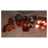 Vintage Emergency Roadside Reflectors, Tractor Lights and Blinkers, Marker Lights and more.