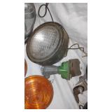 Vintage Emergency Roadside Reflectors, Tractor Lights and Blinkers, Marker Lights and more.