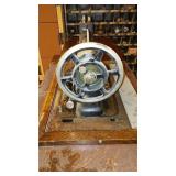 White Rotary Sewing Machine and Cabinet