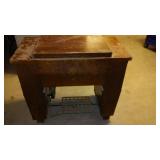 White Rotary Sewing Machine and Cabinet