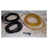 Air Hoses (3) and Air Chuck.