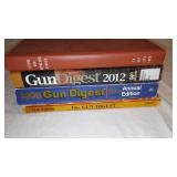 Gun Digest (3) and Pistol and Revolver Digest.