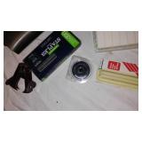 Office Pegboard set, Light, Index Cards, and more.