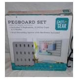 Office Pegboard set, Light, Index Cards, and more.