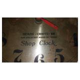 Sears Roebuck and CO. Shop Clock.