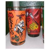 Vintage Coca-Cola Around the World 1960s Glasses (8).