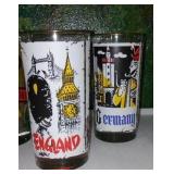 Vintage Coca-Cola Around the World 1960s Glasses (8).