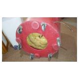 Coca-Cola Rolling Ice Chest.