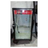 Coca-Cola Beverage Air Commercial Refrigerator.