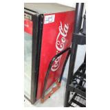 Coca-Cola Beverage Air Commercial Refrigerator.