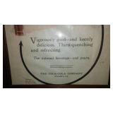 Coca Cola 1913-1914 Framed Advertisement. (2)