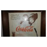 Coca Cola 1913-1914 Framed Advertisement. (2)