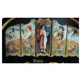 Coca Cola Trays/ Platter (4). 1971 1991