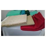 Upholstery, Jersey, Cotton, Ribbed Knit Remnant Material.